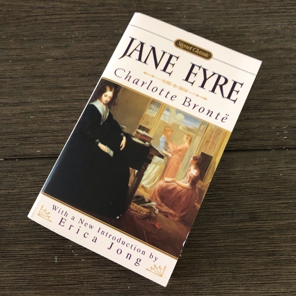 Jane Eyre by: Charlotte Bronte paperback book